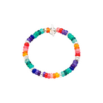 Load image into Gallery viewer, Bracciale Rondelle Arcobaleno
