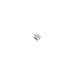 Load image into Gallery viewer, Componente Rondella Oro Bianco e Diamanti Bianchi
