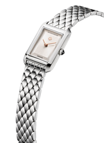 Load image into Gallery viewer, Baume &amp; Mercier Hampton 10860 - bracciale e cassa acciaio - quadrante argento caldo
