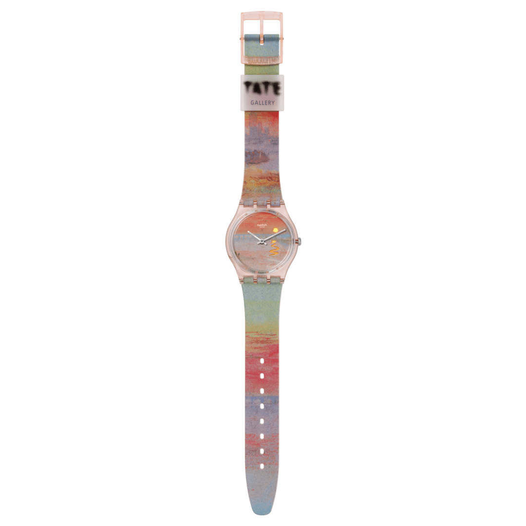 Swatch Turner's Scarlet Sunset SO28Z700 - cassa trasparente - multicolor