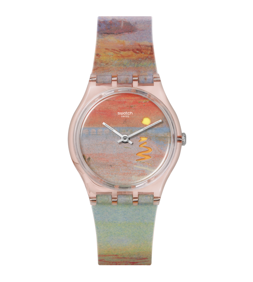Swatch Turner's Scarlet Sunset SO28Z700 - cassa trasparente - multicolor