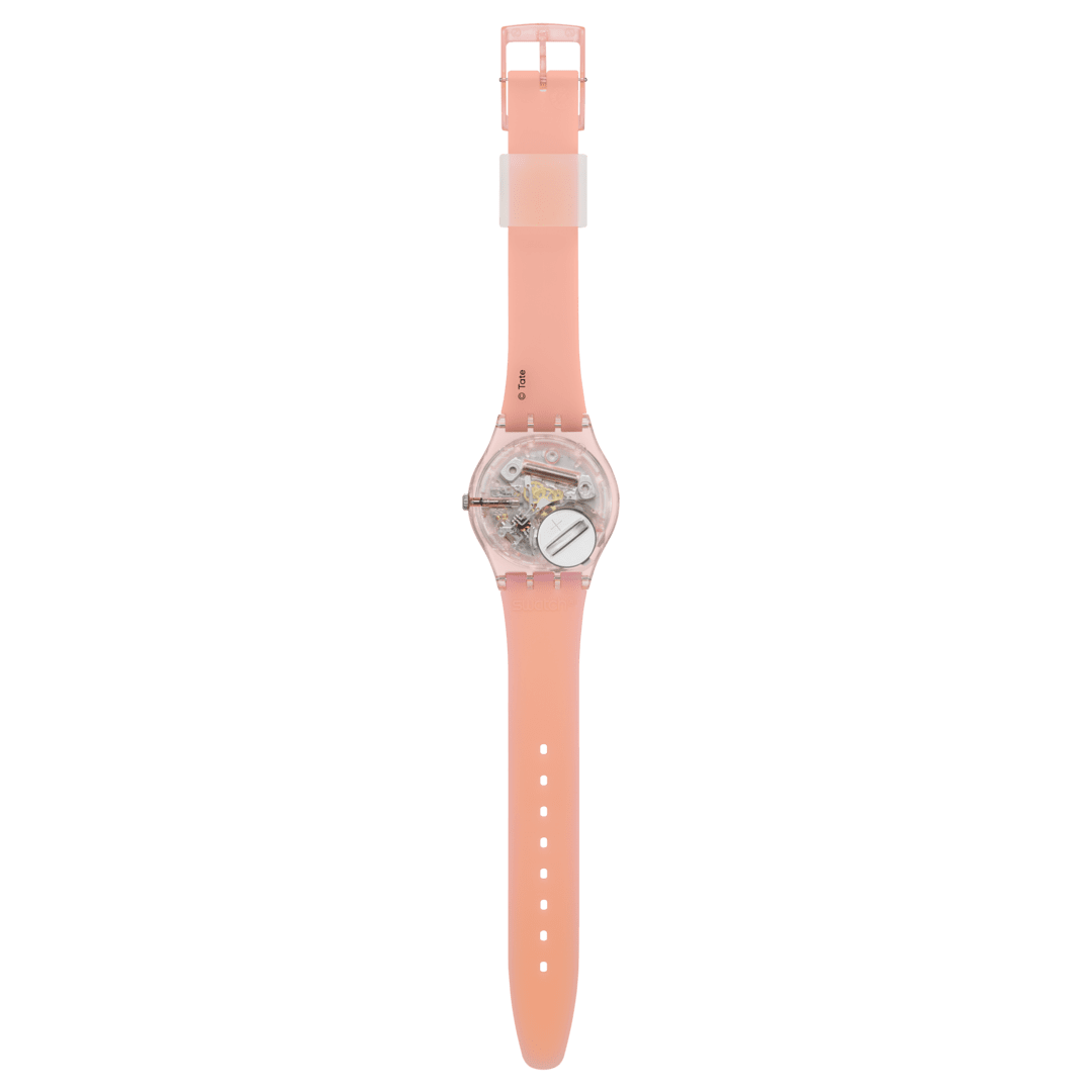 Swatch Turner's Scarlet Sunset SO28Z700 - cassa trasparente - multicolor - fondello