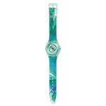 Load image into Gallery viewer, Swatch Paradise mist SS08G111 - cassa e quadrante azzurro - cinturino silicone
