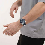 Load image into Gallery viewer, Swatch Sea wasp SSCU09N100 - cassa blu - quadrante blu trasparente - cinturino silicone blu - polso