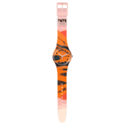 Barns-Graham's Orange and Red on Pink