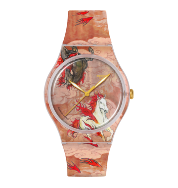 Swatch Riding the clouds SUOZ369 -collaborazione con Yu Wenjie