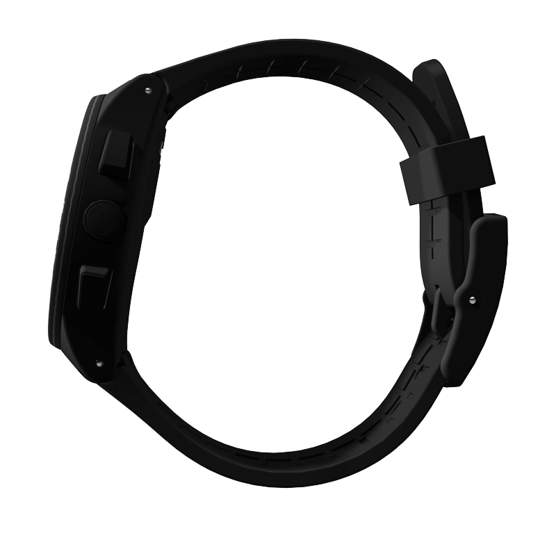 Swatch Nitespeed SUSB402 - cinturino silicone nero - cassa plastica nera - quadrante blu con datario e cronografo