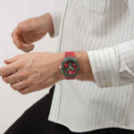 Load image into Gallery viewer, Swatch Crimson foliage SUSG410