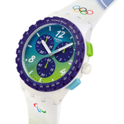Swatch Olimpiadi 2026 SNOWY SLOPES SUSZ403 - Milano Cortina 2026