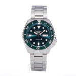Load image into Gallery viewer, Fondello trasparente a vite in acciaio del Seiko 5 Sports SRPD61K1 con movimento automatico calibro 4R36, riserva di carica di circa 41 ore e impermeabilità fino a 10 bar
