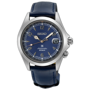 Seiko Prospex Alpinist SPB531J1 con quadrante blu intenso e cassa acciaio inox da 39,5 mm.