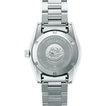 Load image into Gallery viewer, Cassa in acciaio inox da 40 mm con vetro zaffiro curvo antiriflesso, corona a vite e fondello avvitato del Seiko Prospex Diver&#39;s 300M PADI
