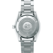 Cassa in acciaio inox da 40 mm con vetro zaffiro curvo antiriflesso, corona a vite e fondello avvitato del Seiko Prospex Diver's 300M PADI