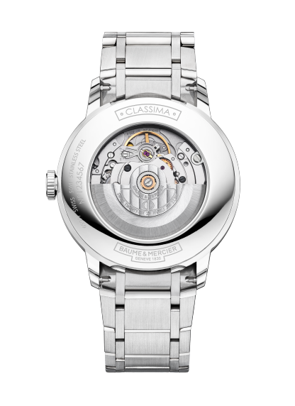 Baume & Mercier Classima 10854 - fondello con movimento a vista
