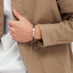 Load image into Gallery viewer, Breil Bracciale light cuff TJ3819 - silicone e acciaio