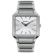 Breil The B TW1927 - bracciale e cassa acciaio - quadrante argento