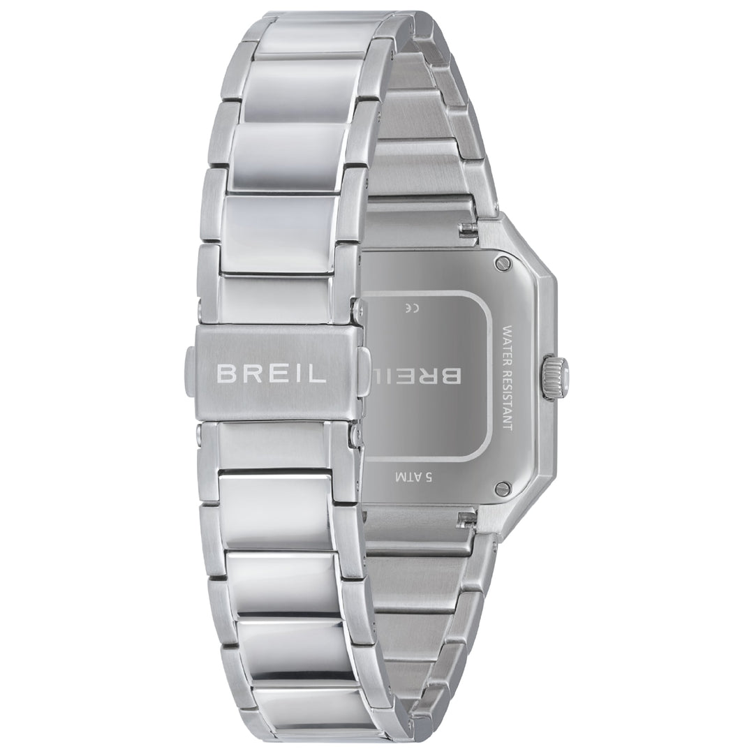 Breil The B TW1929 - cassa e bracciale acciaio - quadrante argento