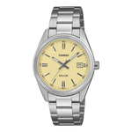 Load image into Gallery viewer, Casio UTP-1302 UTP-1302PD-9AVEF - bracciale e cassa acciaio - quadrante giallo con datario