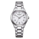 Load image into Gallery viewer, Vagary Timeless IB9-611-11 con cassa in acciaio da 32 mm e quadrante bianco elegante.
