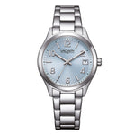 Load image into Gallery viewer, Vagary Timeless IB9-611-73 con cassa in acciaio da 32 mm e quadrante ice blue.
