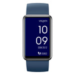 Load image into Gallery viewer, Vagary X05A-002VY con cassa in plastica nera da 27 mm e display digitale blu touch screen.
