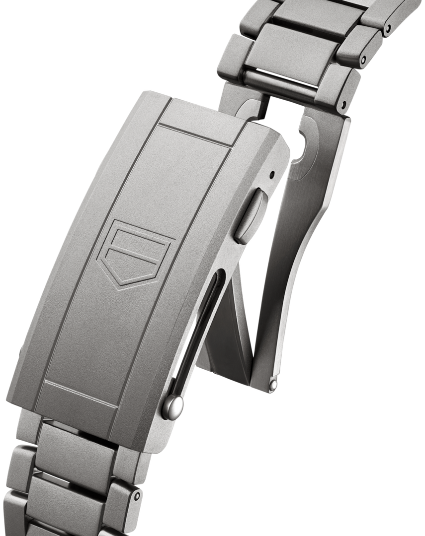 Tag Heuer Aquaracer Professional 500 Date WBP5182.BF0010 - bracciale e cassa titanio - quadrante laccato nero e grigio con datario