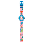 Load image into Gallery viewer, Flik Flak ONCE AND FLORAL FBNP091C - azzurro/rosa