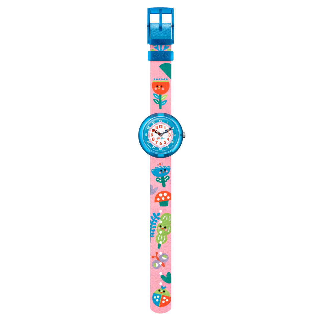 Flik Flak ONCE AND FLORAL FBNP091C - azzurro/rosa