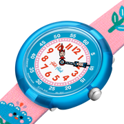 Flik Flak ONCE AND FLORAL FBNP091C - azzurro/rosa