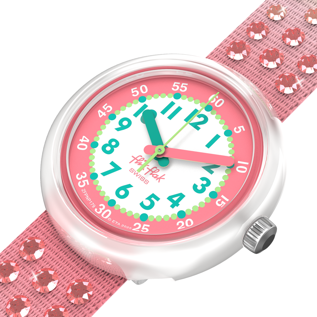 Flik Flak Sparkly melon FPNP179