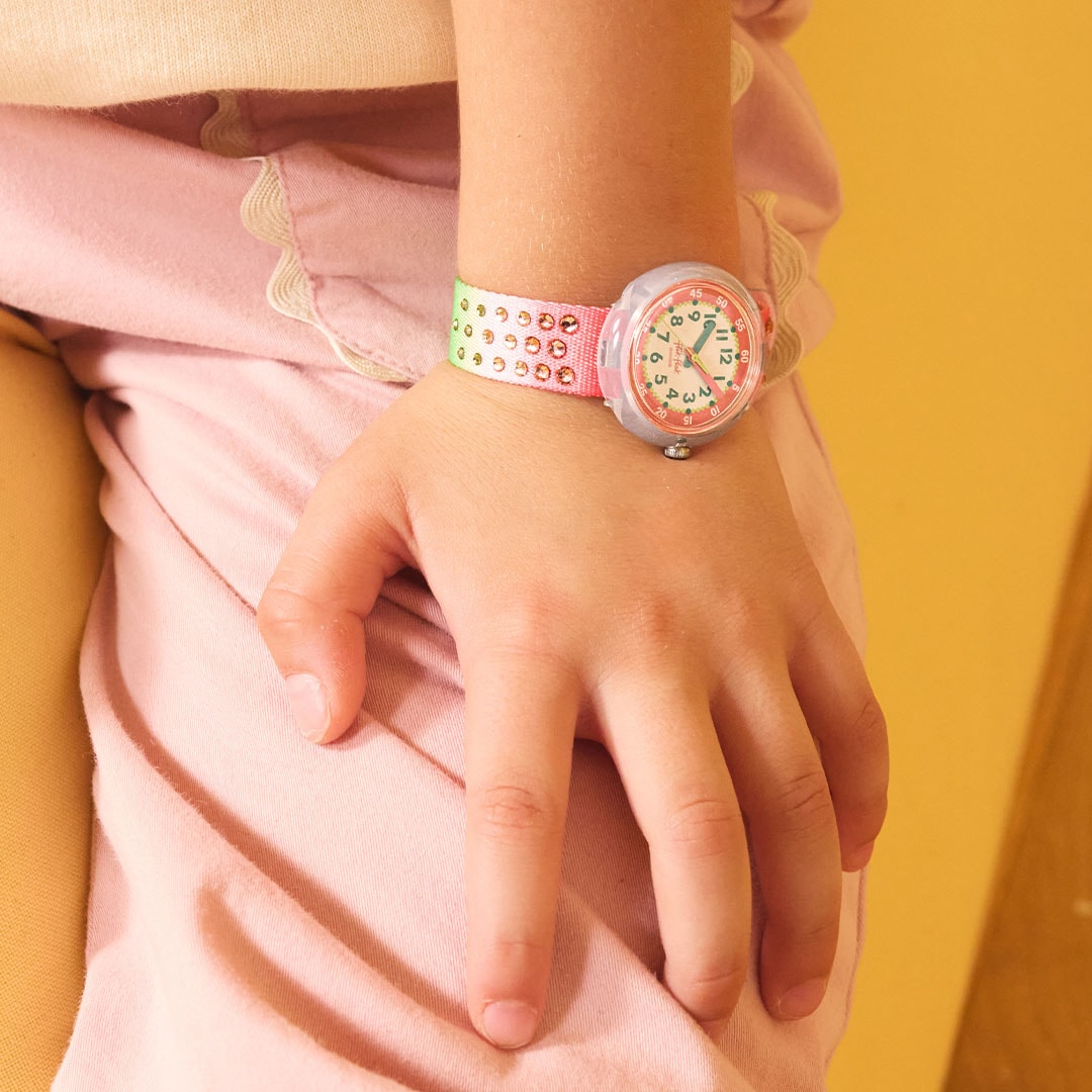 Flik Flak Sparkly melon FPNP179