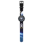 Load image into Gallery viewer, Flik Flak MOON AND BACK FPSP057 - nero - cinturino tema spazio