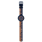 Load image into Gallery viewer, Flik Flak SOUNDSCAPE FPSP078 - blu/arancione - cinturino tema musicale