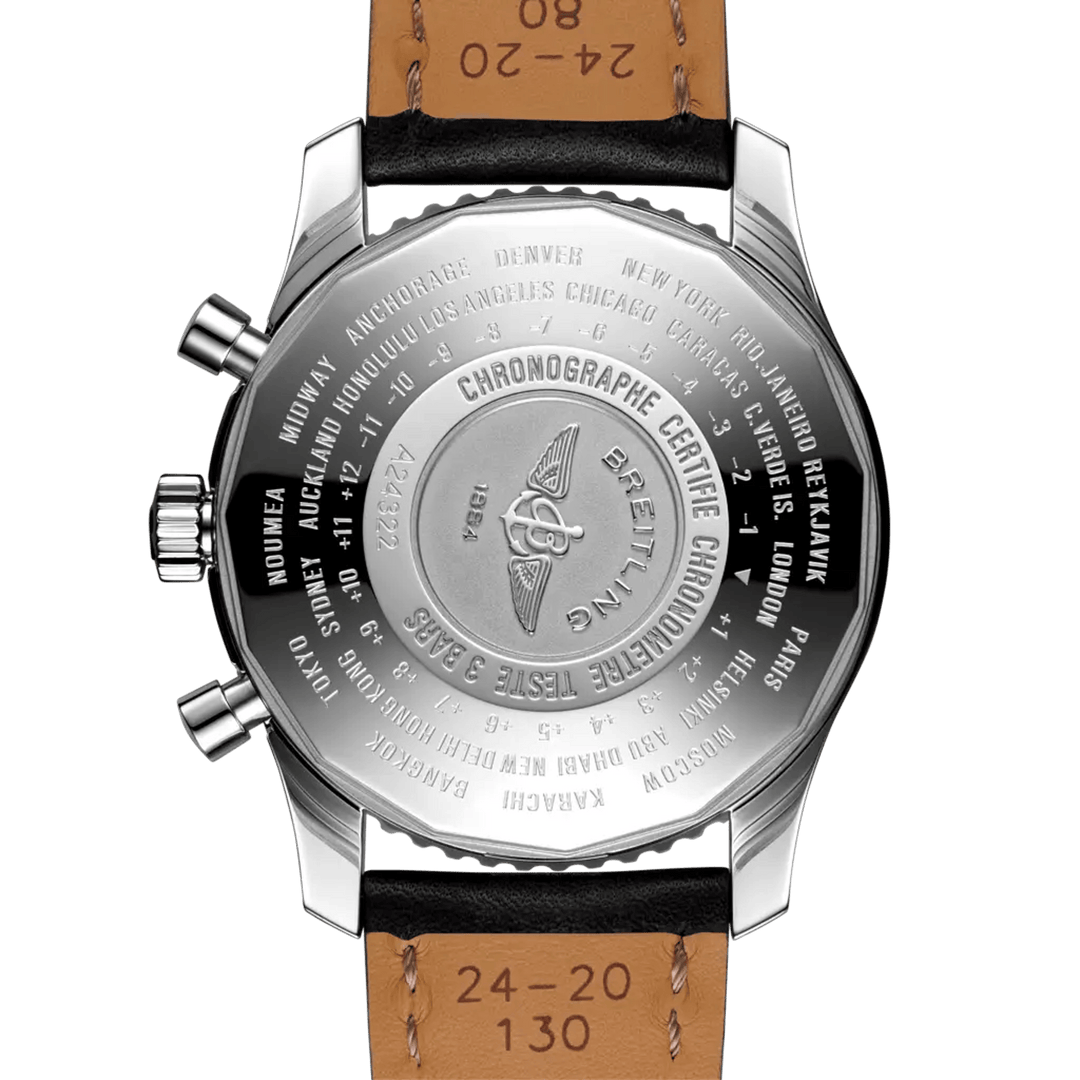 Breitling Navitimer Chronograph GMT 46 A24322121B2X1 - fondello