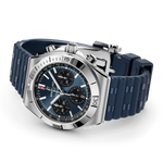 Load image into Gallery viewer, Breitling Chronomat B01 Chronograph 42 AB0158101C1S1 - cassa acciaio - cinturino caucciù blu - quadrante blu con cronografo e datario