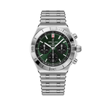 Load image into Gallery viewer, Breitling Chronomat B01 Chronograph 42 AB0158101L1A1 - bracciale e cassa acciaio - quadrante verde con cronografo e datario
