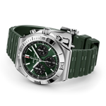 Load image into Gallery viewer, Breitling Chronomat B01 Chronograph 42 AB0158101L1S1 - cassa acciaio - cinturino caucciù verde scuro - quadrante verde scuro con cronografo e datario