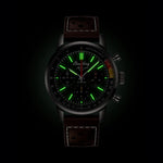 Load image into Gallery viewer, Breitling Top Time B01 Ford Mustang AB01762A1L1X1 - cassa acciaio - cinturino marrone in pelle - quadrante verde intenso