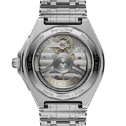 Breitling Chronomat B31 Automatic 40 AB3114101L1A1 - bracciale e cassa acciaio - quadrante verde con datario - fondello