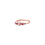 Load image into Gallery viewer, Anello Bollicine Pietre Colorate
