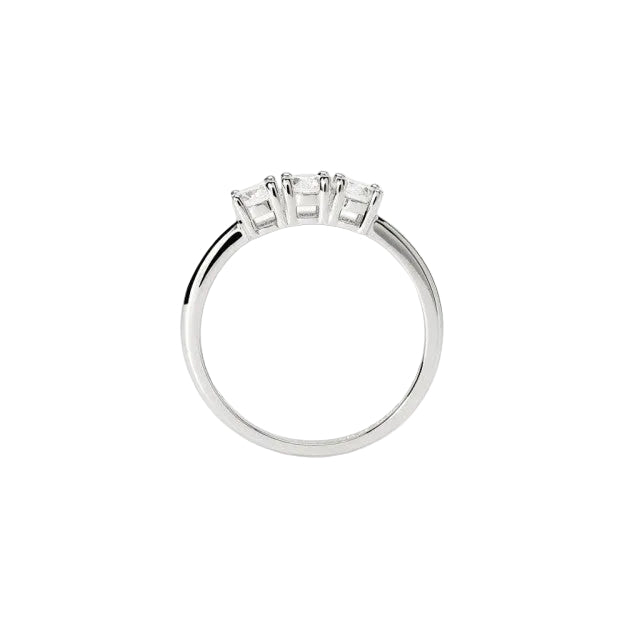 Anello Trilogy con Diamanti Lab-Grown