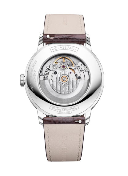 Baume & Mercier Classima 10853 - fondello con movimento a vista