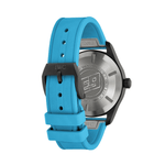 Load image into Gallery viewer, IWC Pilot's Watch Automatic 41 George Russell IW328107 - cinturino caucciù azzurro - cassa ceramica nera - quadrante nero con dettagli azzurri