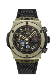 Hublot Big Bang Reloaded Magic Gold 421.MX.1133.NR.RLD - cassa oro 18kt lucidato - cinturino gomma e tessuto nero - quadrante scheletrato
