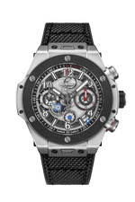 Load image into Gallery viewer, Hublot Big Bang Reloaded Titanium Ceramic 421.NM.1123.NR.RLD - cassa titanio - cinturino in gomma e tessuto nero - quadrante scheletrato