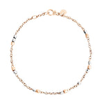 Load image into Gallery viewer, DoDo Bracciale mini granelli in argento e oro rosa DBC4000-GRANX-0009A