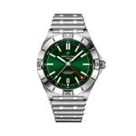 Load image into Gallery viewer, Breitling Chronomat Automatic GMT 40 A32398101L1A1 - bracciale e cassa acciaio - quadrante verde con GMT e datario