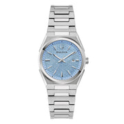 Bulova Classics 96M177 - bracciale e cassa acciaio - quadrante azzurro con datario