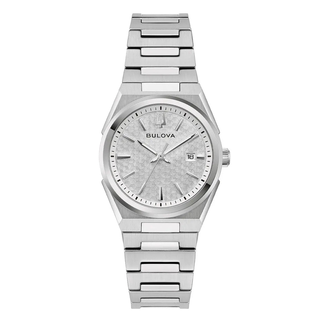 Bulova Classics 96M176 - bracciale e acciaio - quadrante grigio con datario