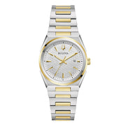 Bulova Classics 98L323 - cassa acciaio - bracciale acciaio e oro giallo - quadrante grigio con datario